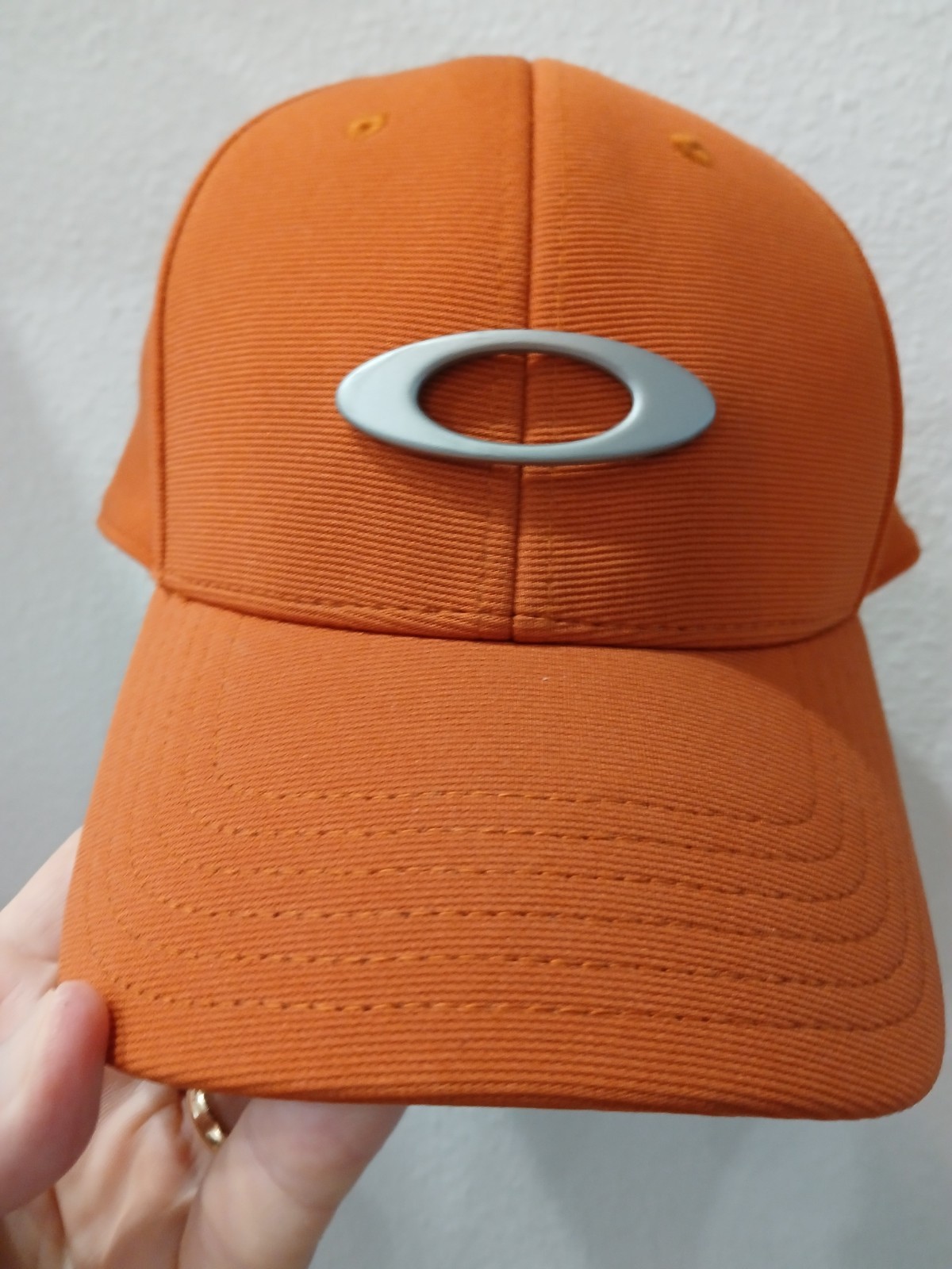 Oakley Structured and Fitted Golf Hat - Used, S/M, Burnt Orange