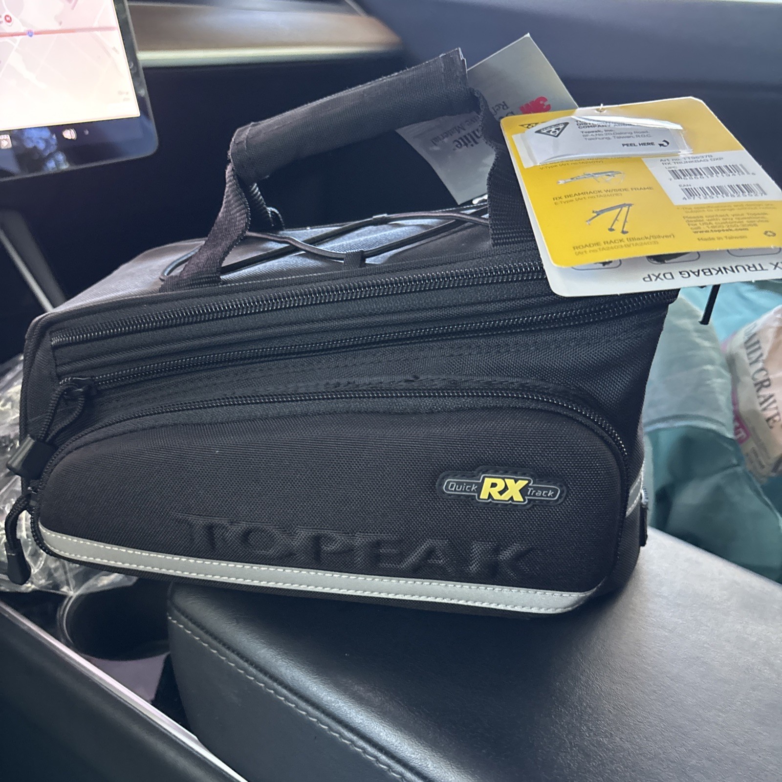 Topeak Quick RX Track Bag Black