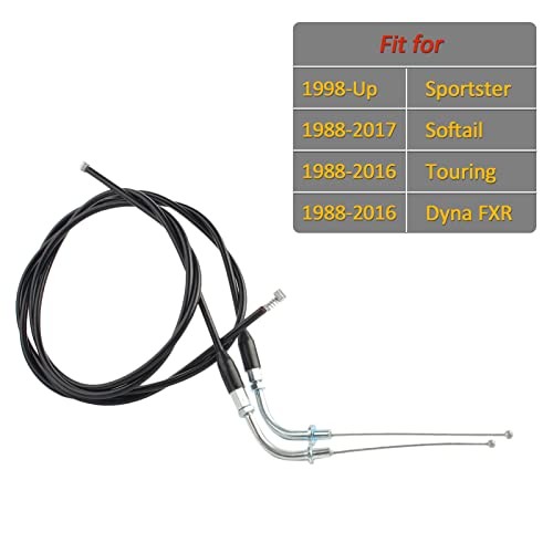 CV40 Carburetor Throttle Cable for HD Sportster 883 1200 XL883 1). 90CM/35.4”