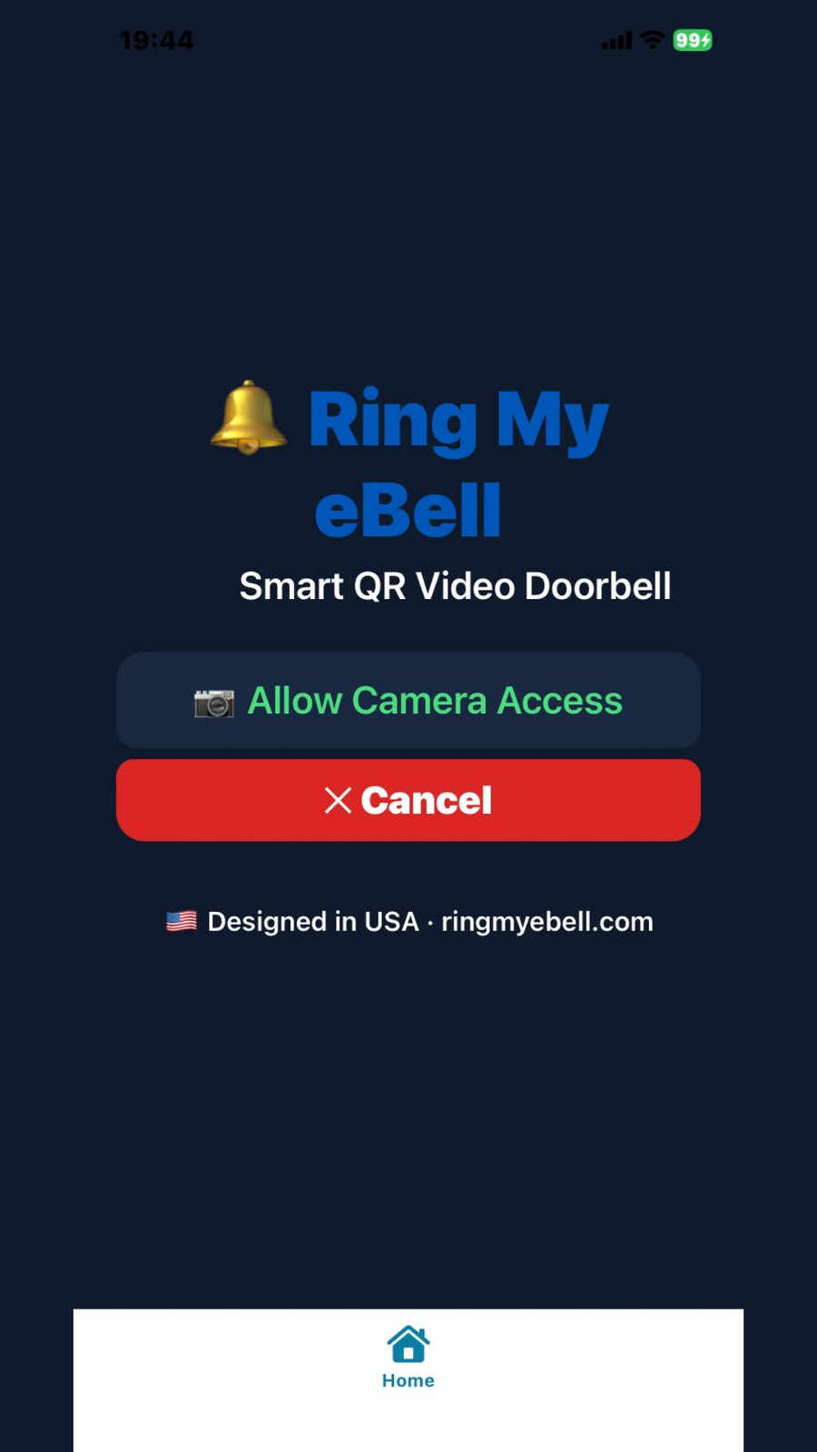 Smart QR Video Doorbell