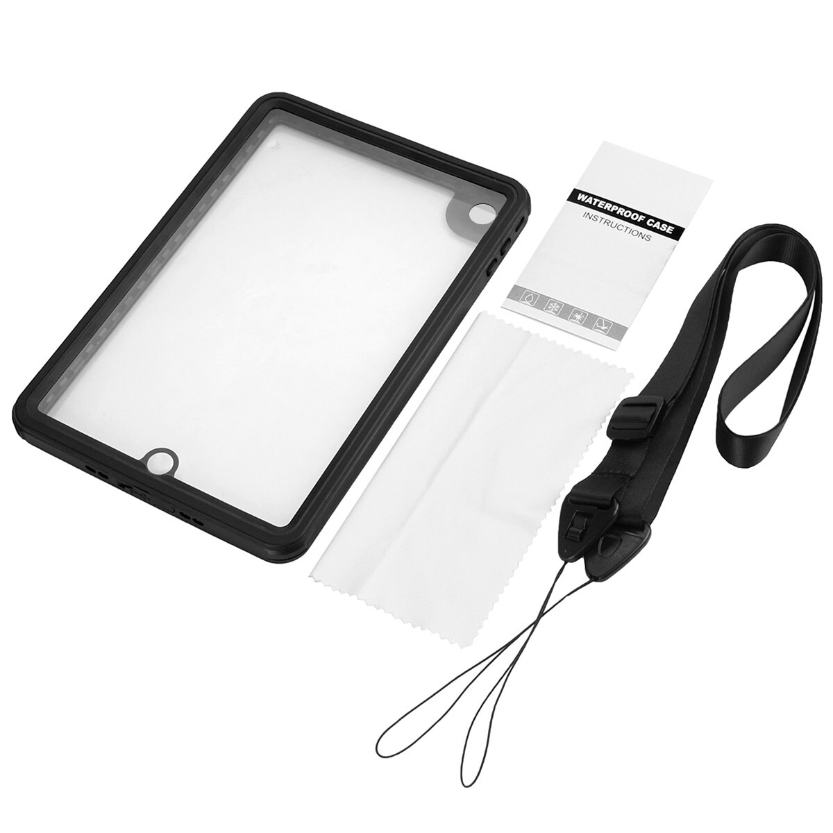 For iPad mini 5th 4 Waterproof Case Shockproof Underwater Cover Screen Protector