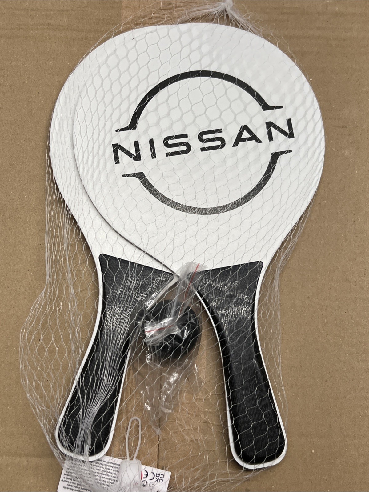 Genuine Nissan Merchandise 9999843254 Summer Collection Kit Carry Bag Frisby Set