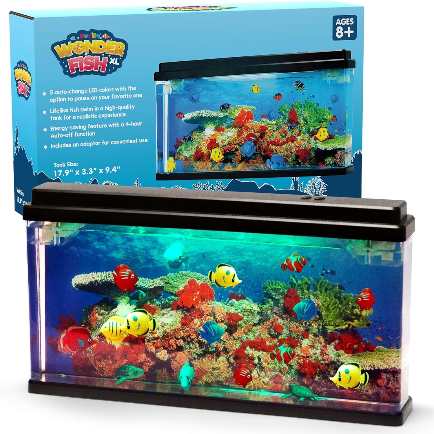 Artificial Fish Tank XL Virtual Ocean Motion Lamp