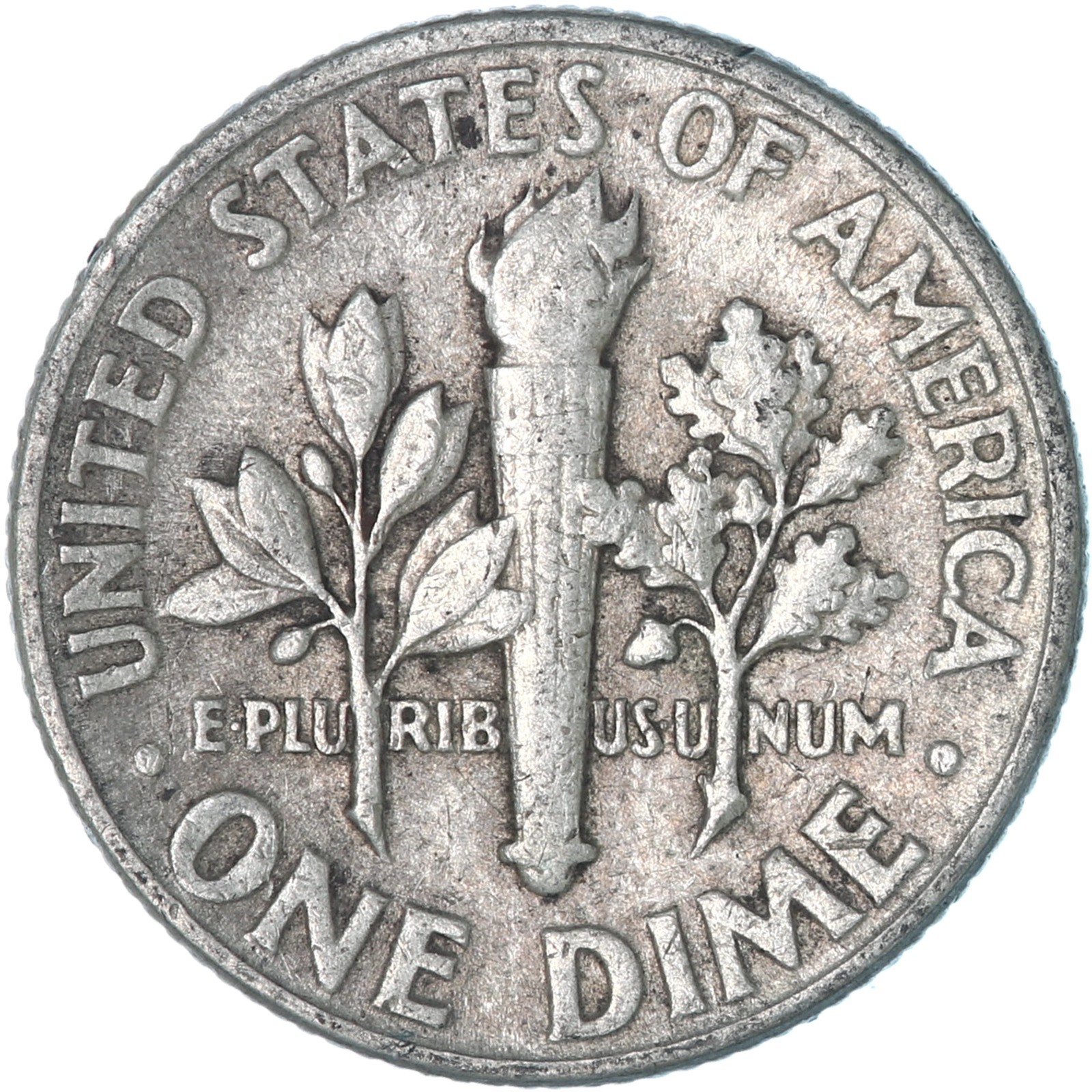 1946 (P) Roosevelt Dime 90% Silver Very Fine VF