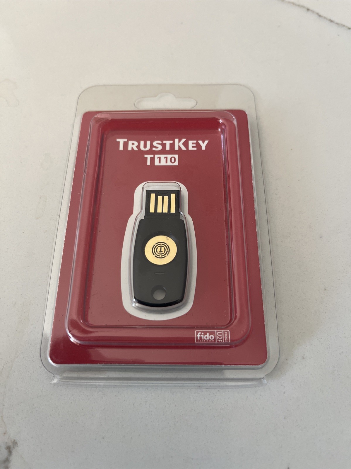 FIDO Security Key TrustKey T110 FIDO2 U2F Two Factor Authentication USB Key Type