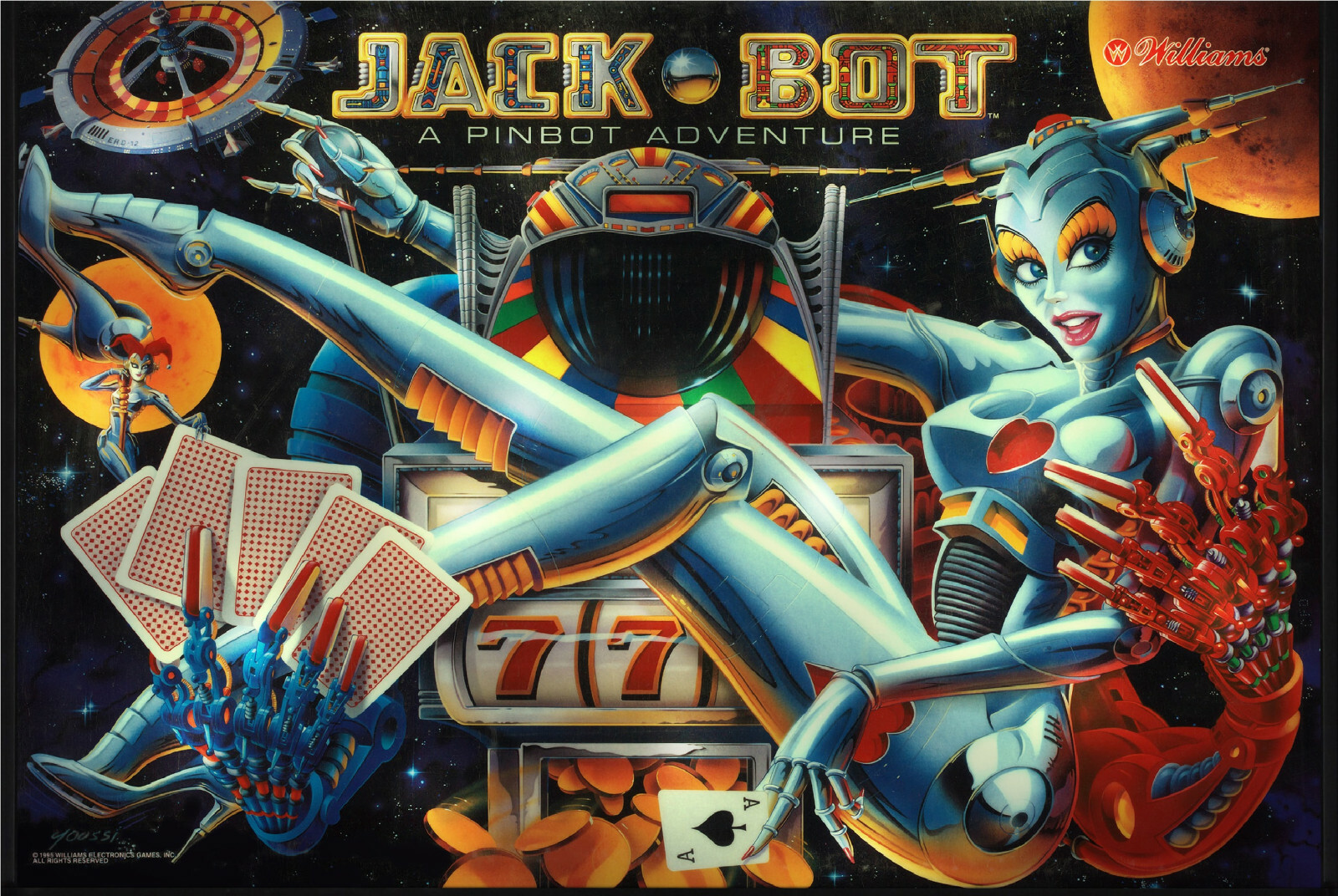 JACKBOT - NON GHOSTING Lighting Kit custom SUPER BRIGHT PINBALL KIT
