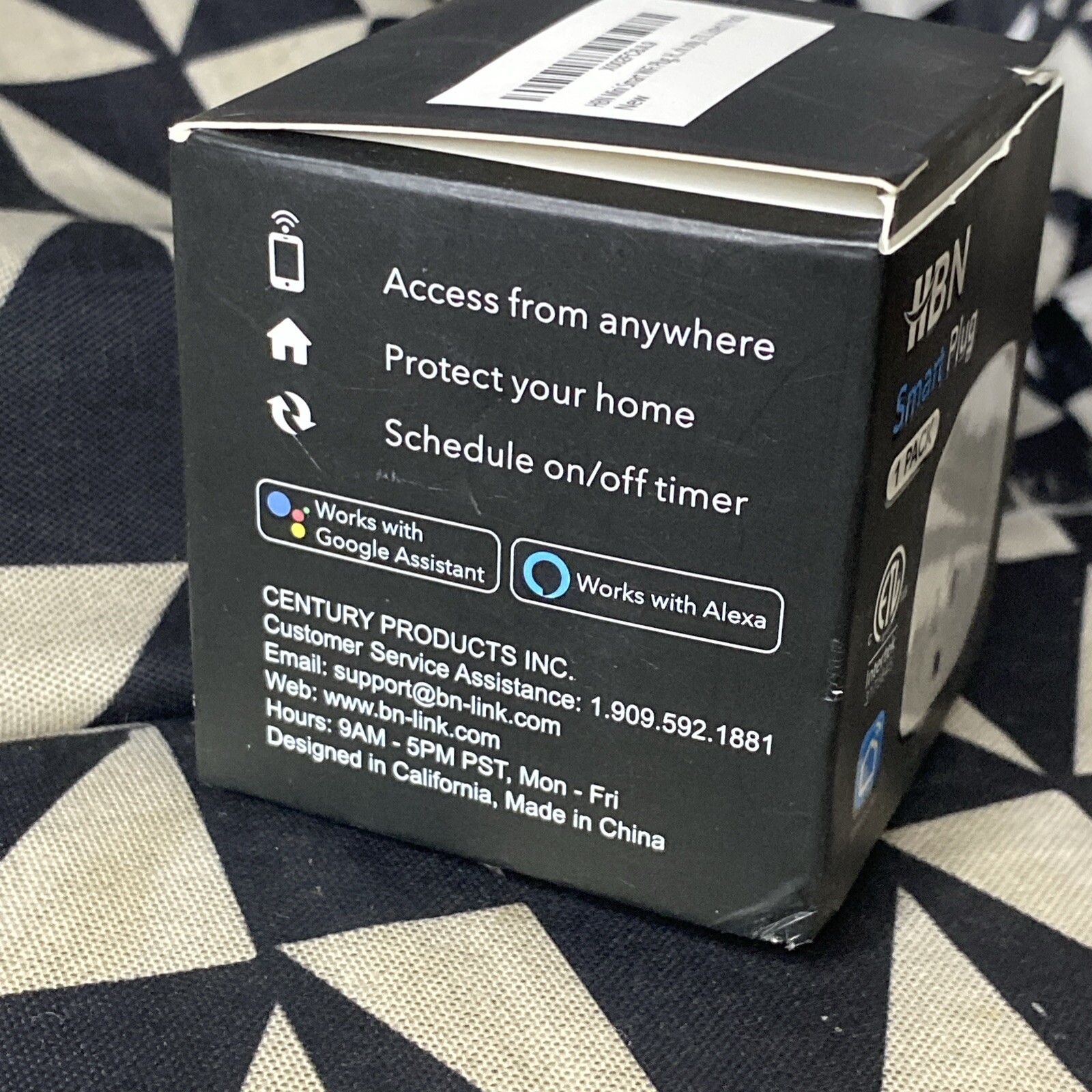 HBN SMART PLUG INTERTEK