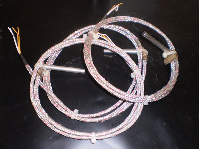Lot of STAINLESS BRASS HEATER 2" 90* DEGREE 36" L. QTY (3) NEW