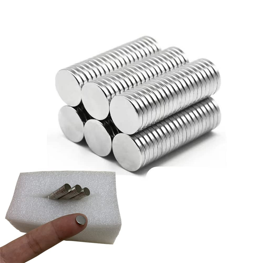 100PCS 8x2mm Round Magnetic Disc Magnets, Small Magnets, Strong