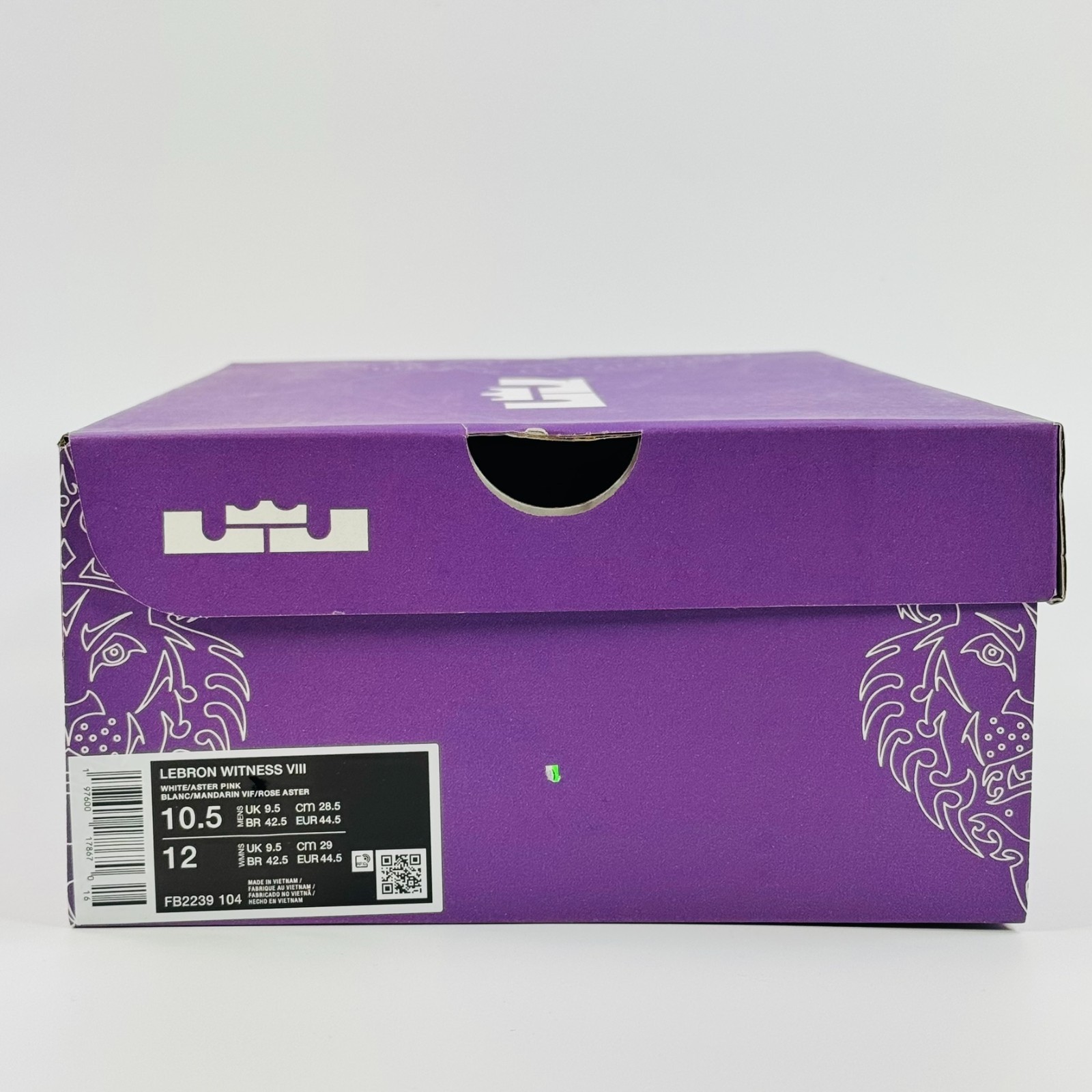 Nike Lebron Witness VIII 'Dunkin Donuts' FB2239-104 Basketball Multi Size