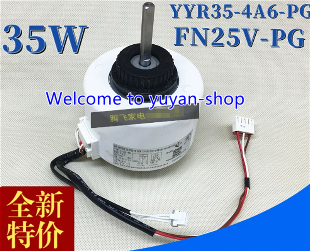 1PCS NEW For Gree Motor YYR35-4A6-PG FN25V-PG 35W #T3860A YS