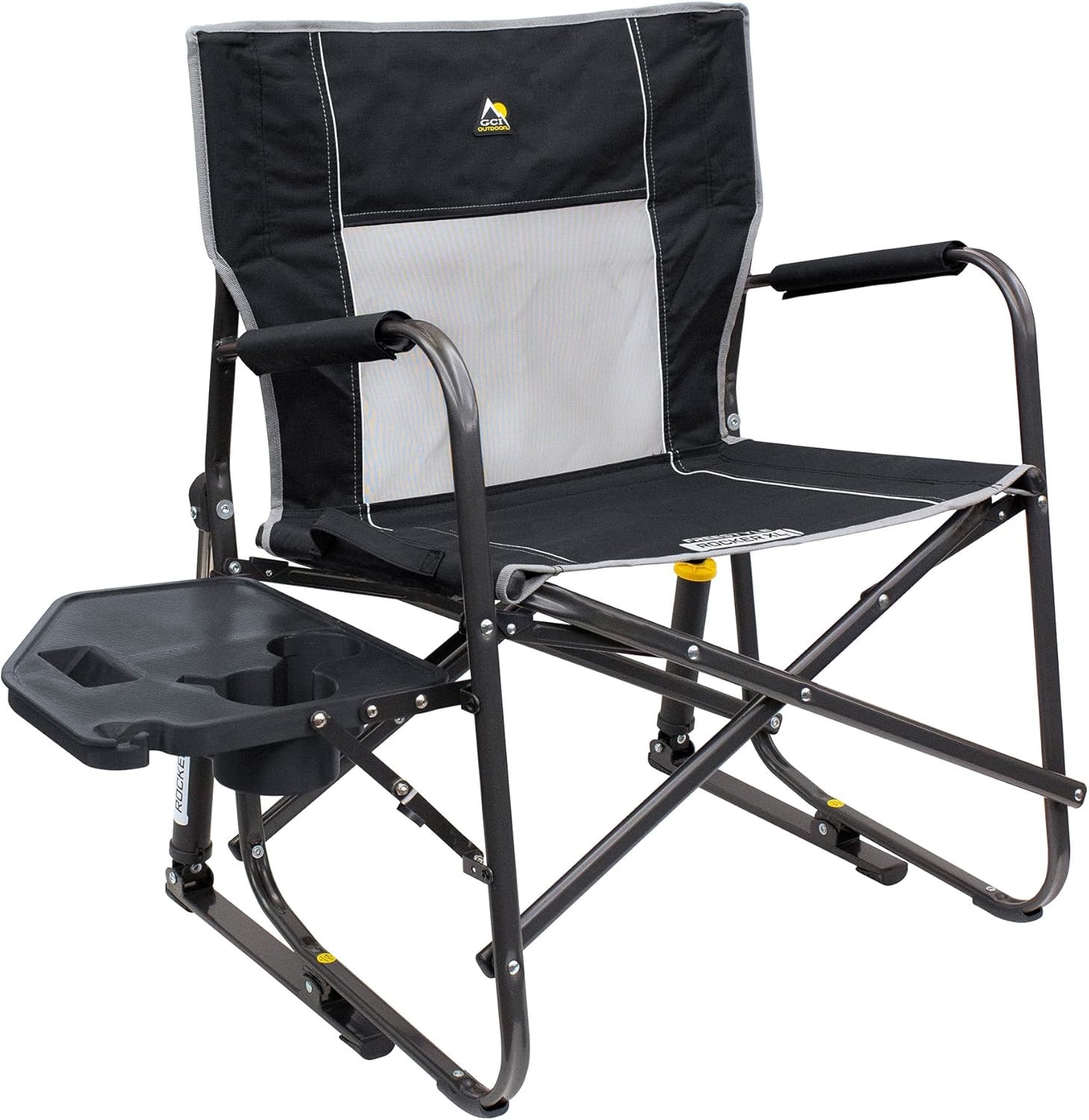 GCI Outdoor Freestyle Rocker XL Camping Chair Black