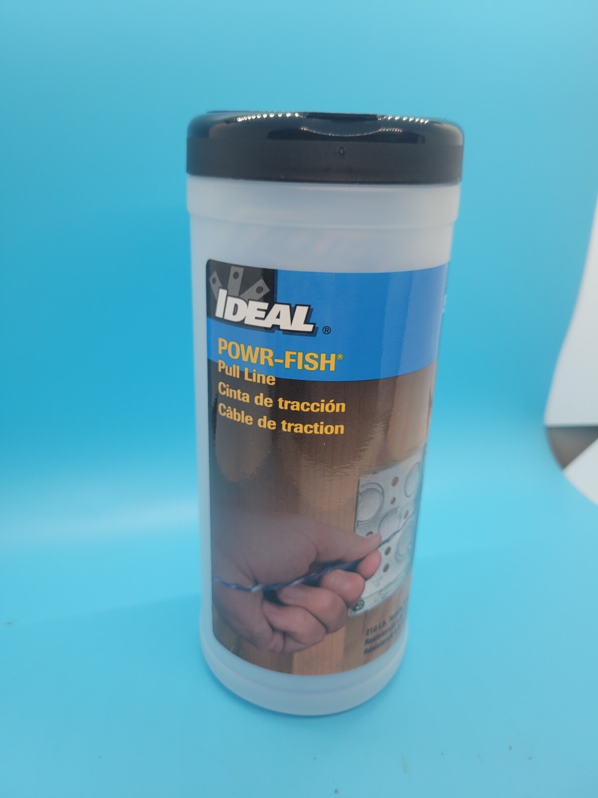 NEW!! Ideal 31-348 Powr-Fish Pull Line, 210lb. x 500'