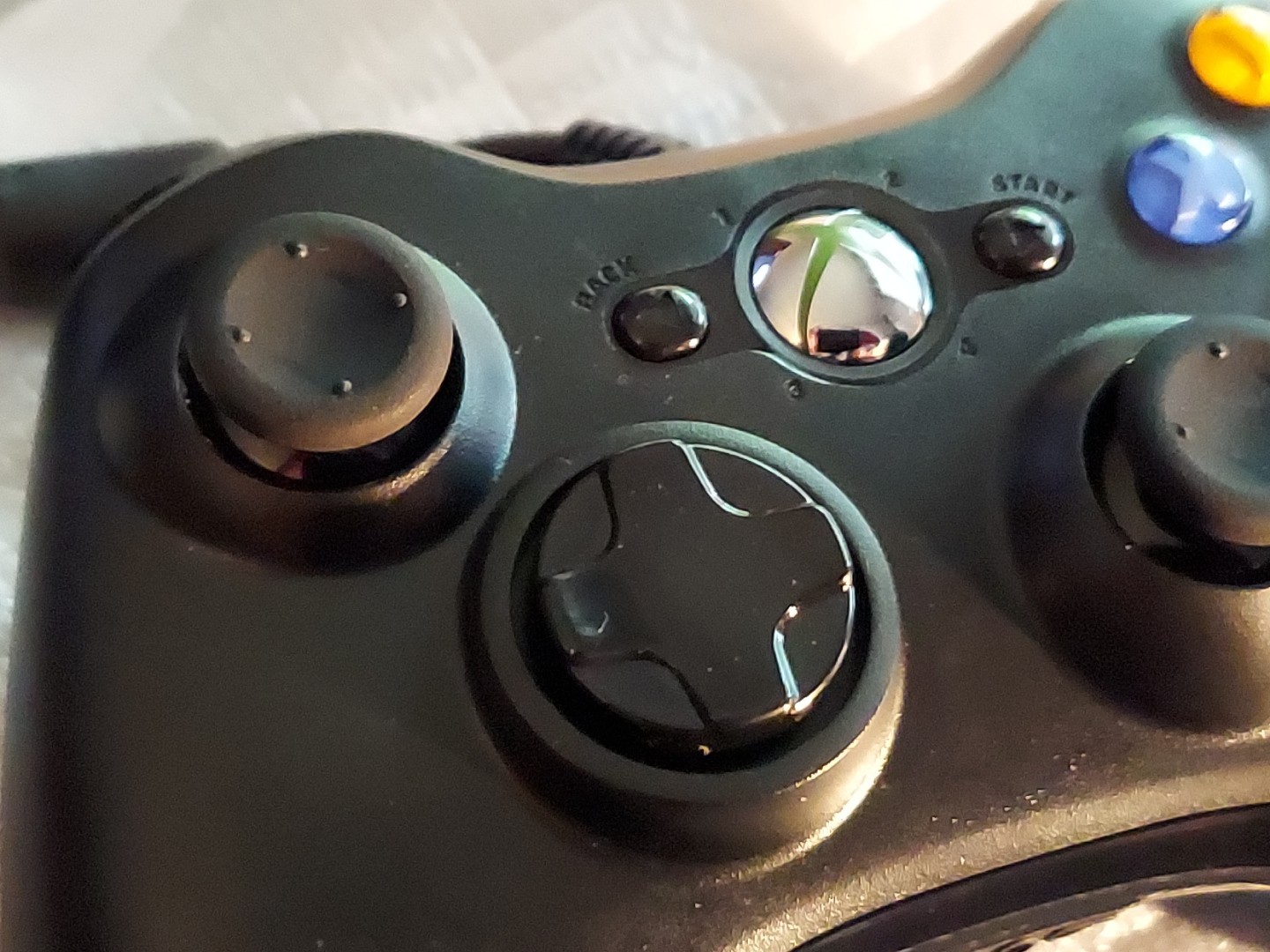 New NIB Genuine Official Microsoft 360 X360 PC Wired USB Controller Black