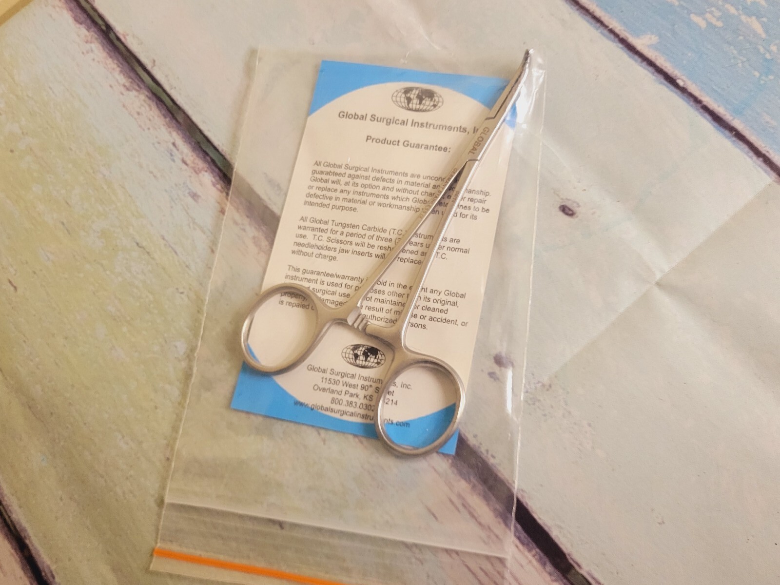 NEW Mixter Forceps Fully Curved Delicate 5 1/4" Germany