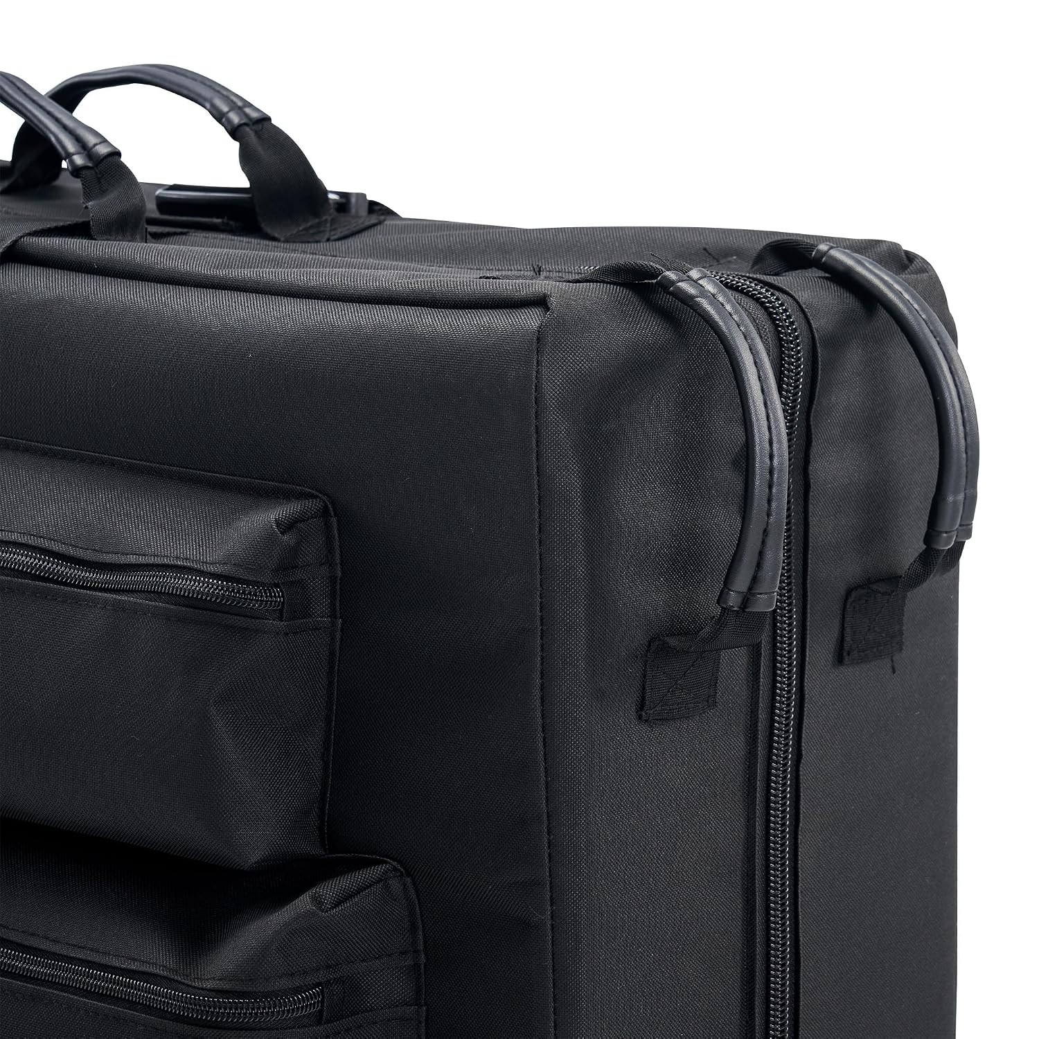Effortless Wheeled Massage Table Bag - Fits 27-32” Width, 5 Storage Pockets