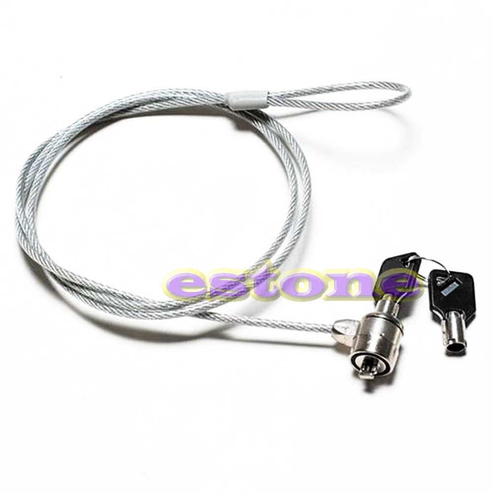 Notebook Laptop Computer Lock Security China Cable Chain With 2 Keys Newest