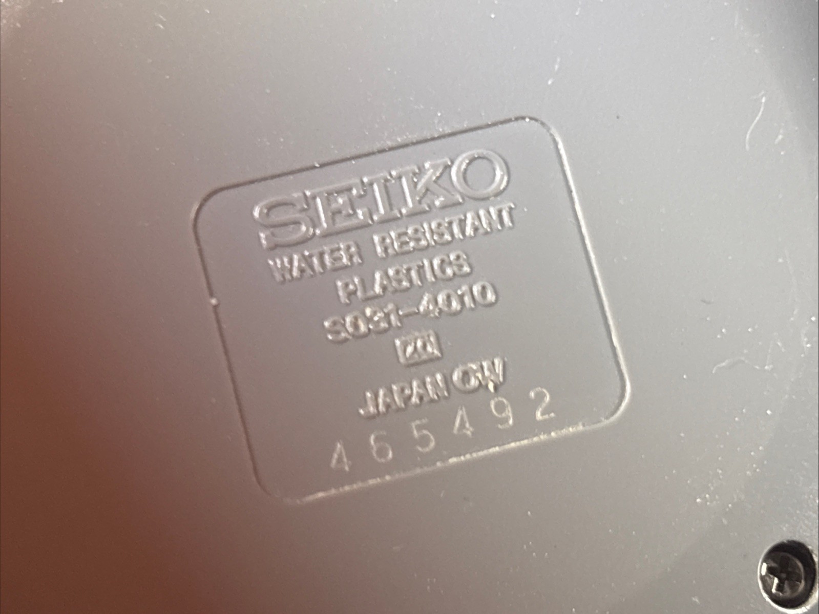 Seiko S031-4010 Digital Stopwatch 3Bar 30 Lap/Split Memory Vintage-Rare