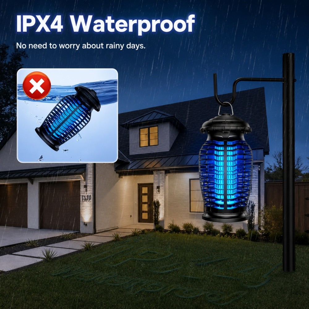 Electronic Bug Zapper Mosquito Killer Fly Trap Lamp Electronic Fly Insect Trap
