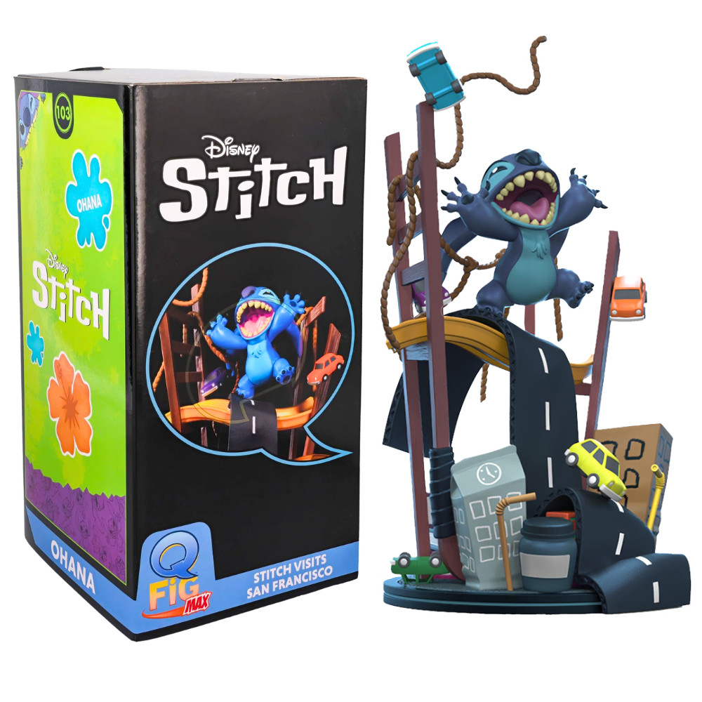 Q-FIG MAX Elite - Stitch Visits San Francisco 103