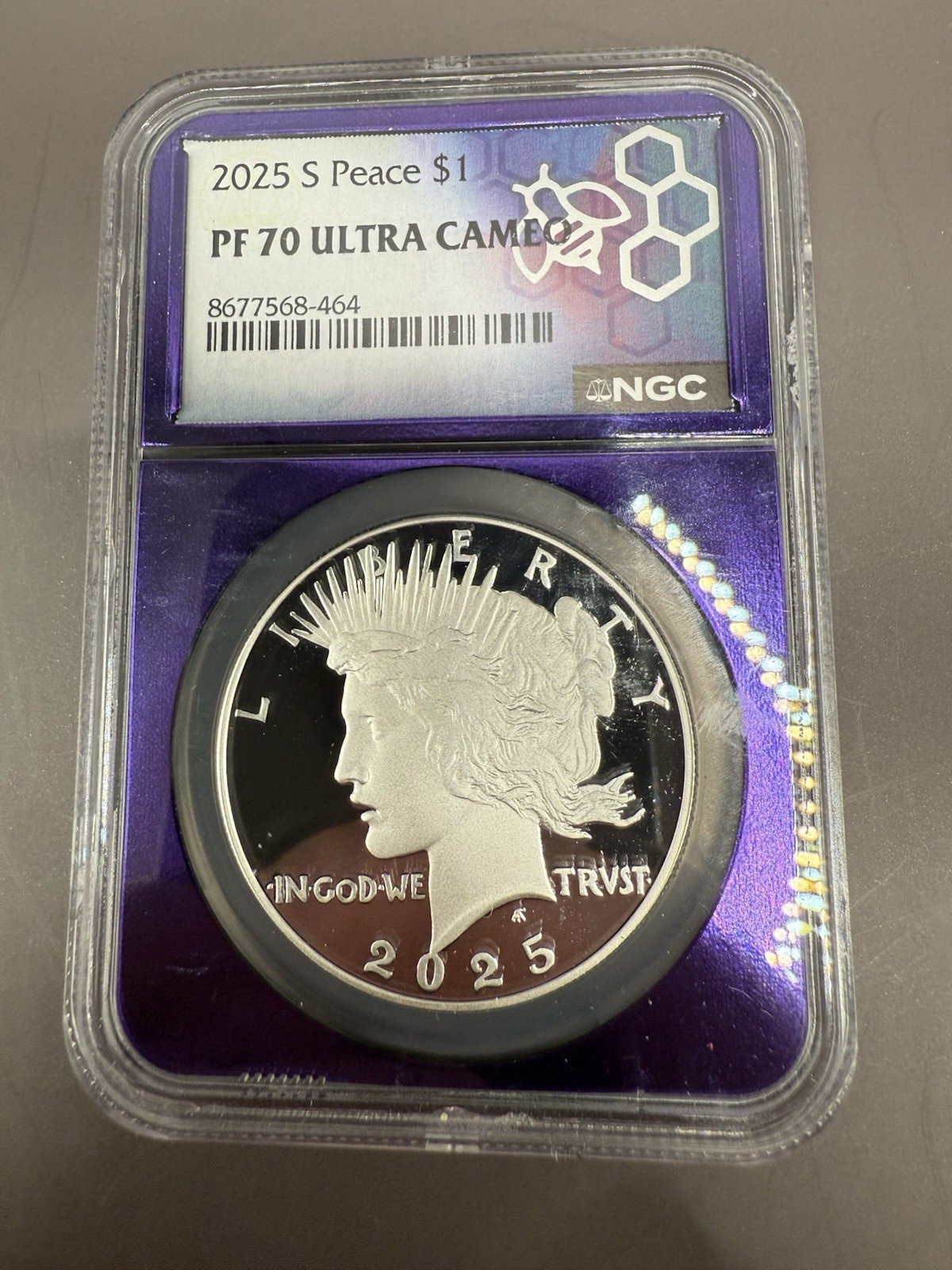 2025 S Peace Silver Dollar Proof NGC PF70 Ultra Cameo $1 Modern Commem Coin