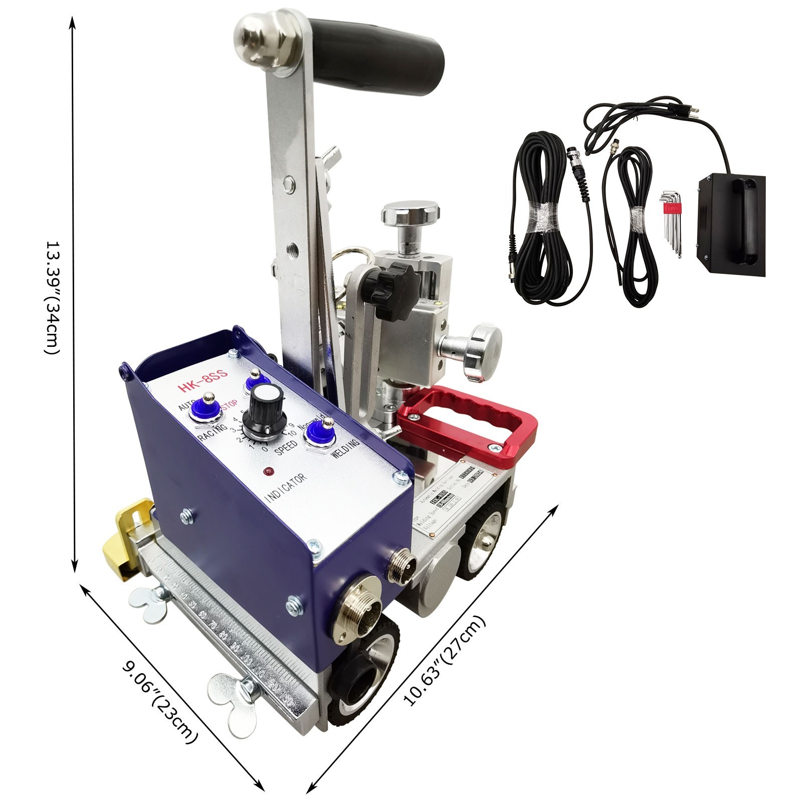 HK-8SS Automatic Welding Trolley Auto Welding Carriage Portable 110V