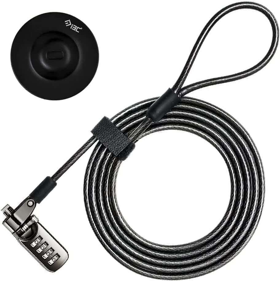 I3C Laptop Cable Lock 4 Digital Combination  (8Pack)