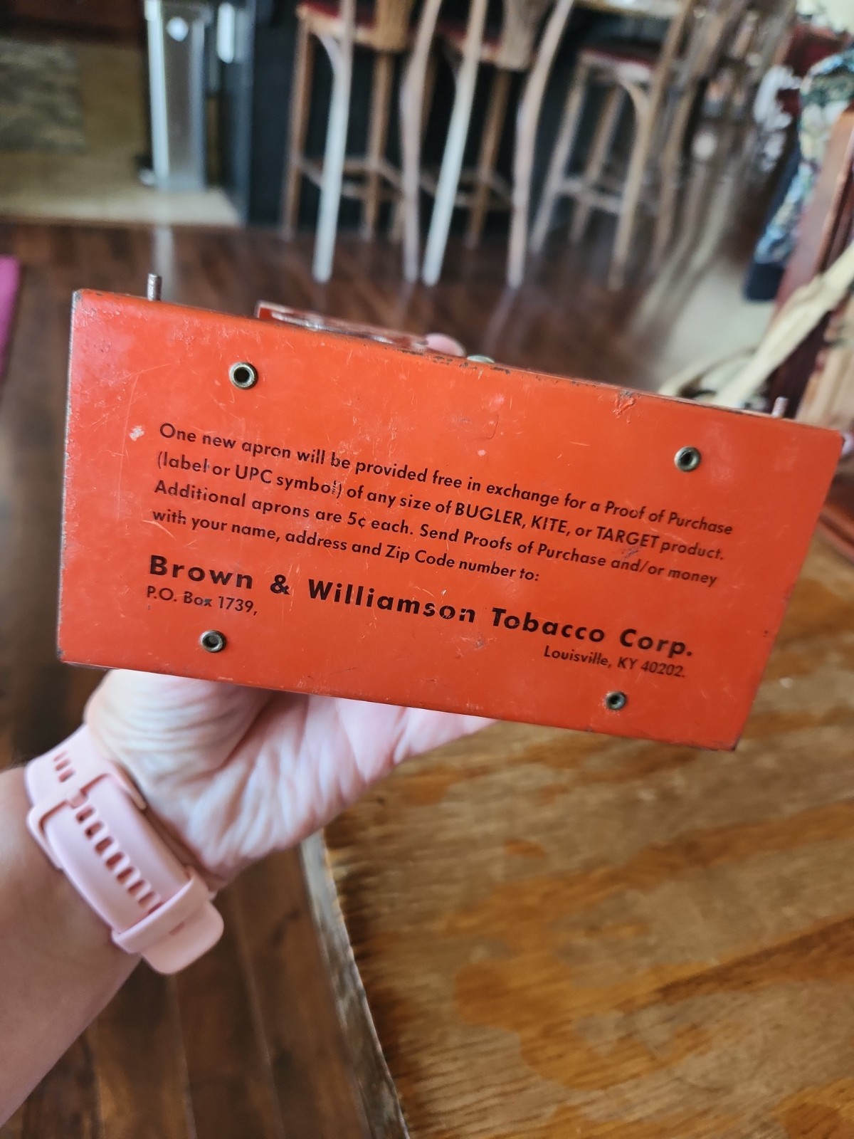 Vintage Brown & Williamson Cigarette Roller Sweet