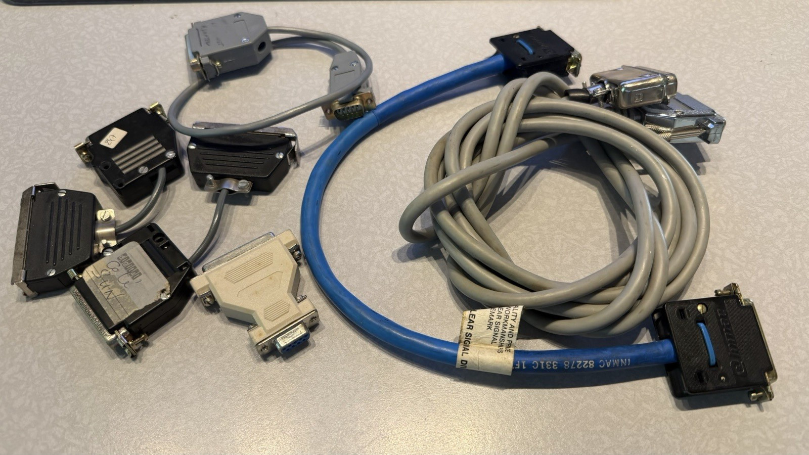 Vintage Cable & Adapter Lot – Legacy Computer / Industrial Connectivity