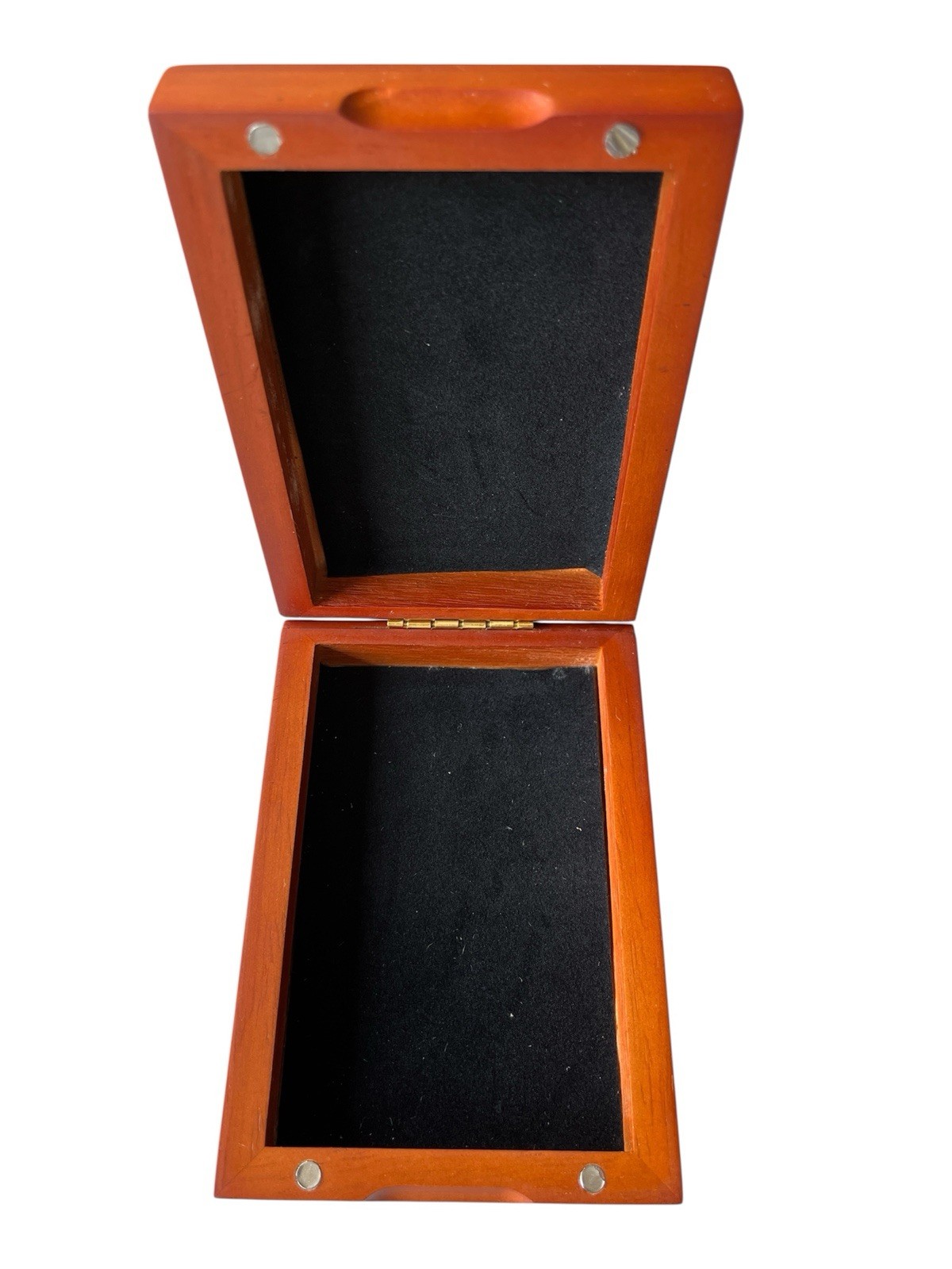 Wood Single Certified Coin Display Box