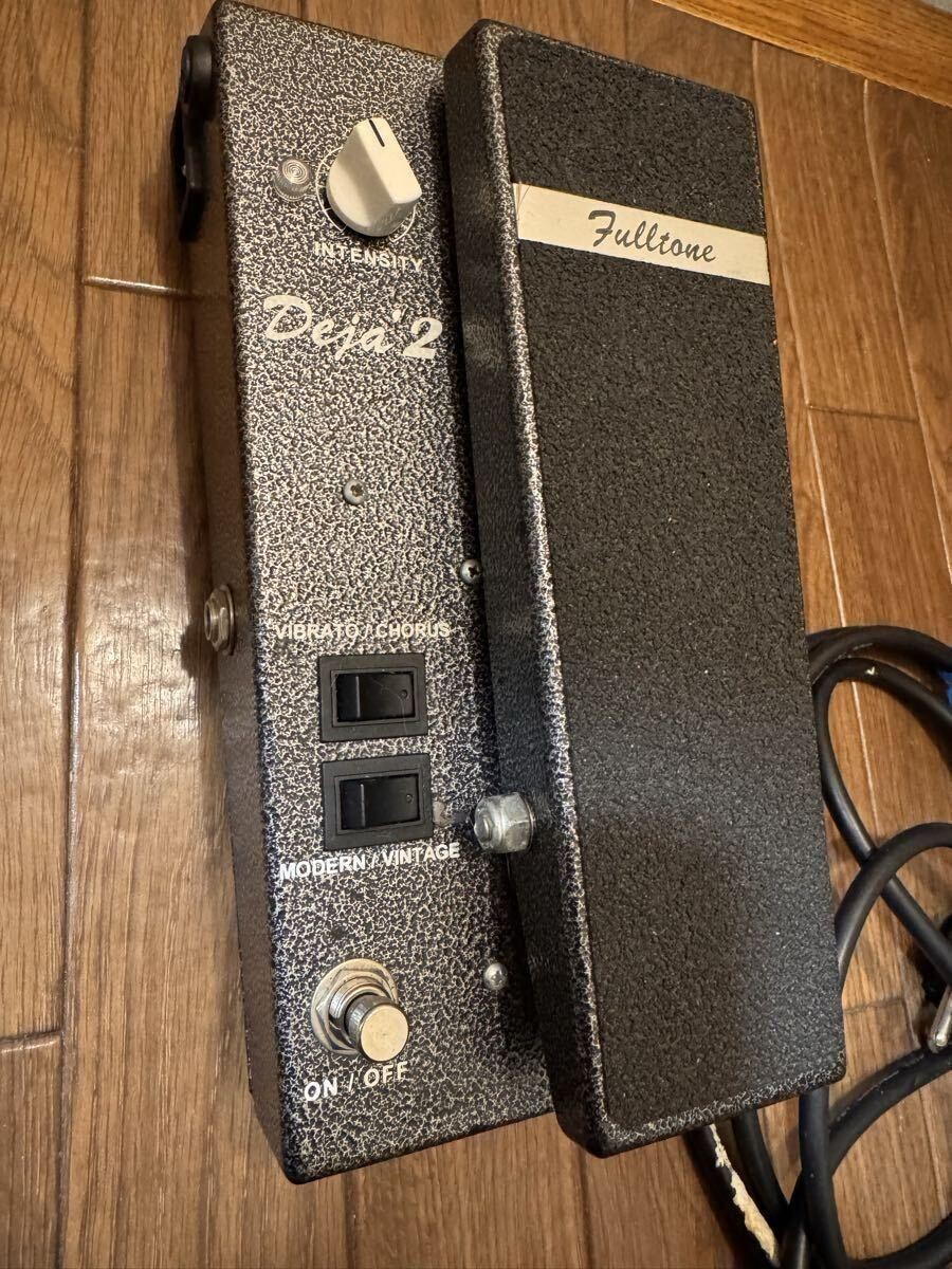 fulltone deja vibe2 Analog modulation effects pedals Rare vintage tested good