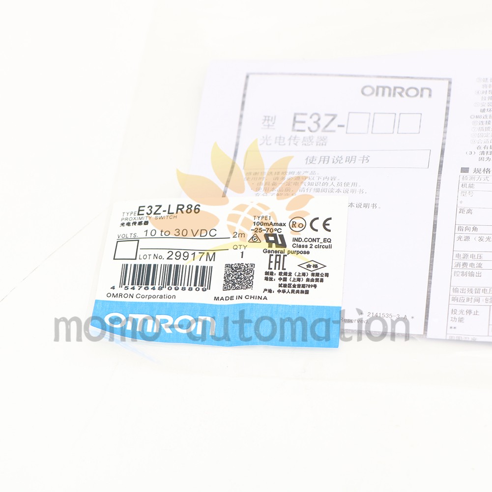 NEW E3Z-LR86 1PC New Omron E3ZLR86 Photoelectric Sensor Switch 1PCS