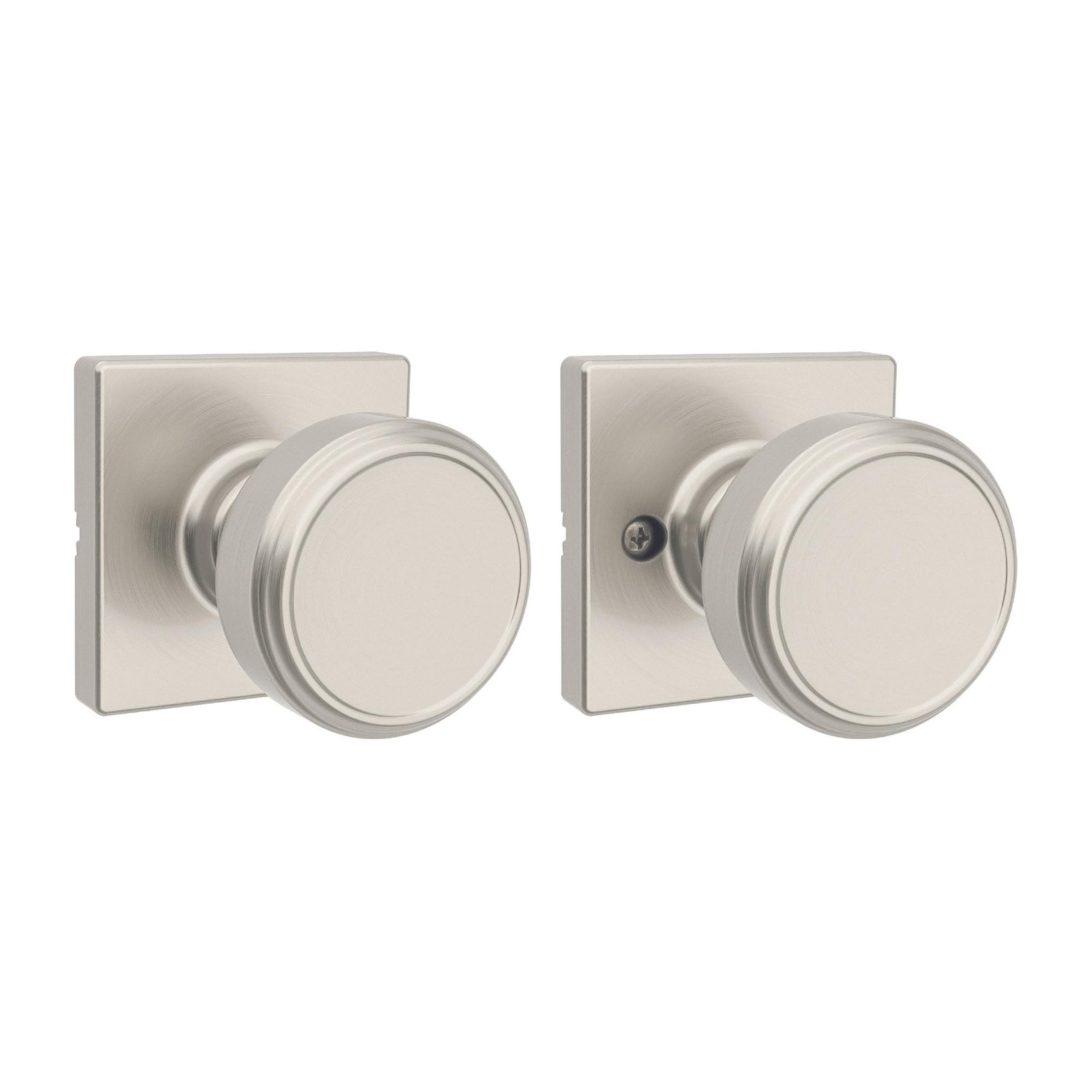 Kwikset Maven Interior Passage Door Knob, Handle for Closet and Hallway Doors...