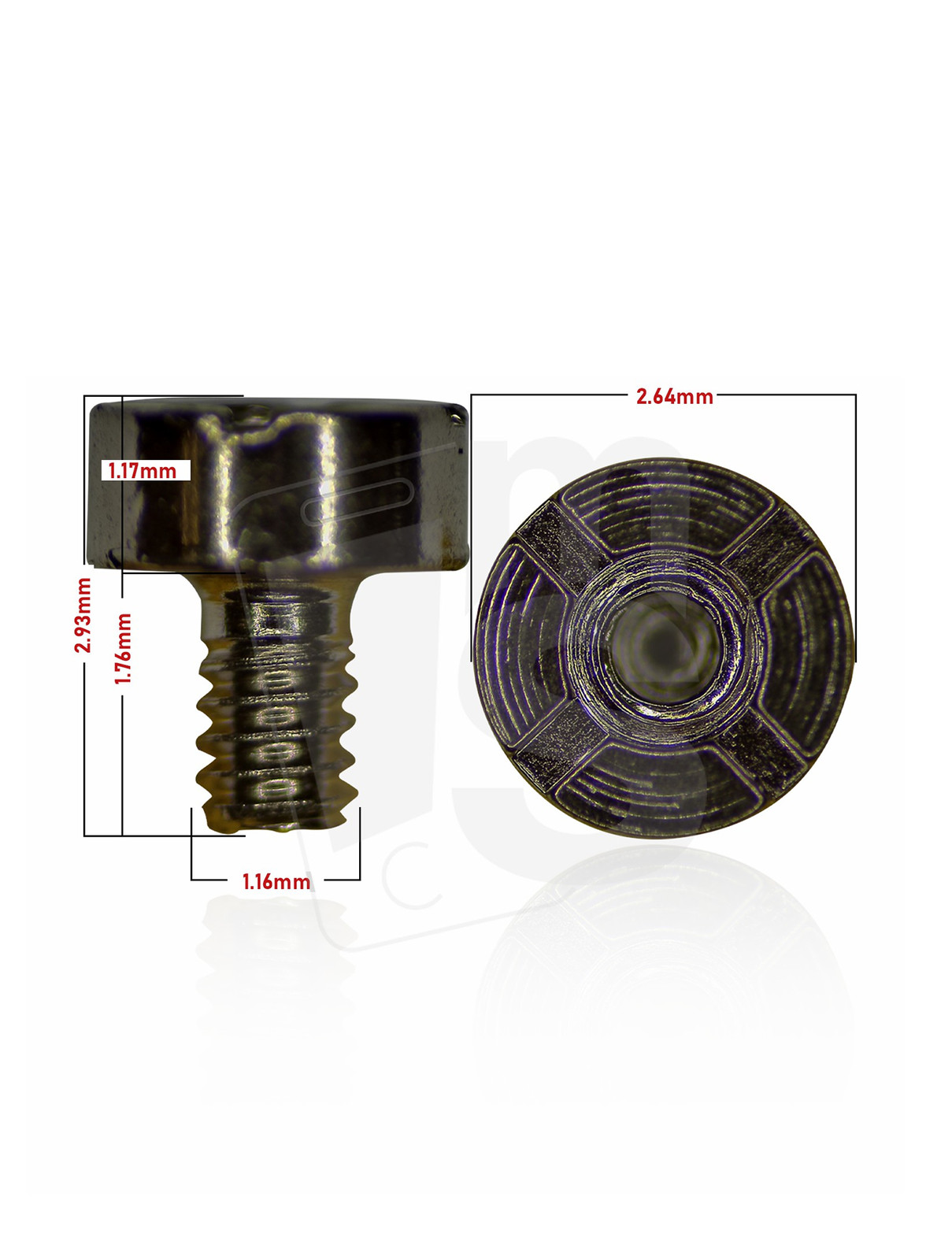 Replacement Screw Box 2.0 Refill [ 2M3 ] (100 Pack)