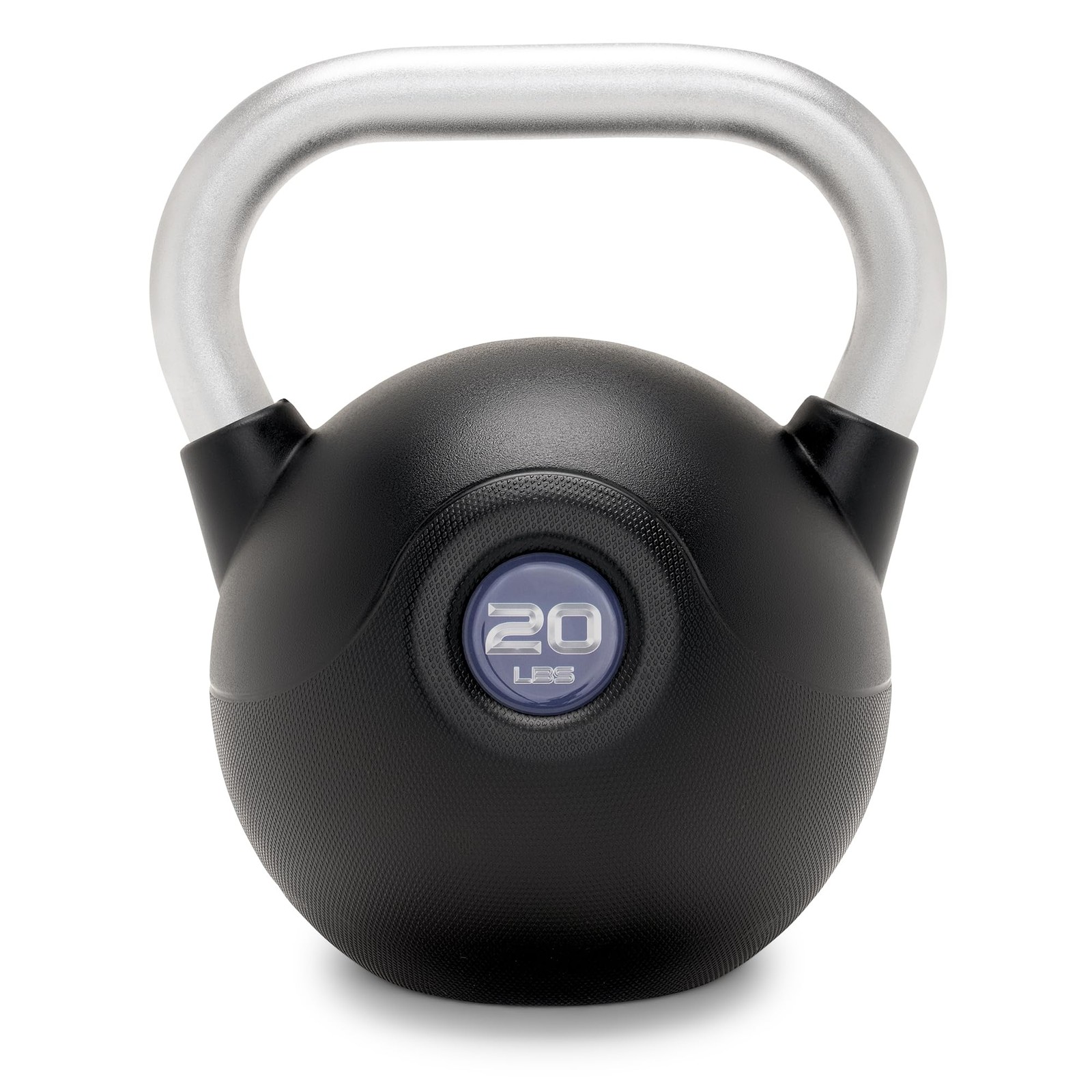 PU Coated Strength Training Kettlebell - 20 LB - MCKB-020-BLUE