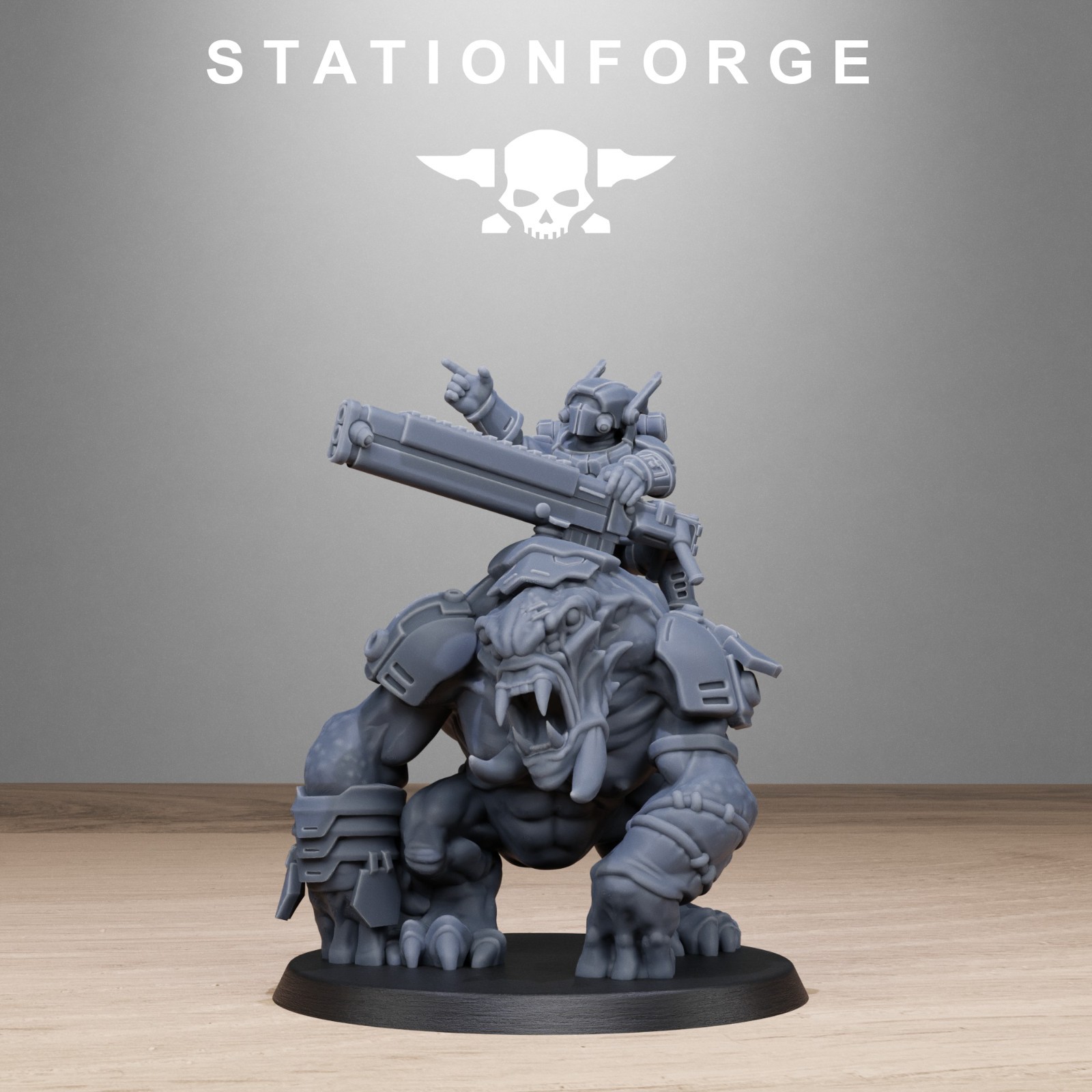 Tarion Rampagers x 3, Fire Team, Warrior Beasts, Stationforge