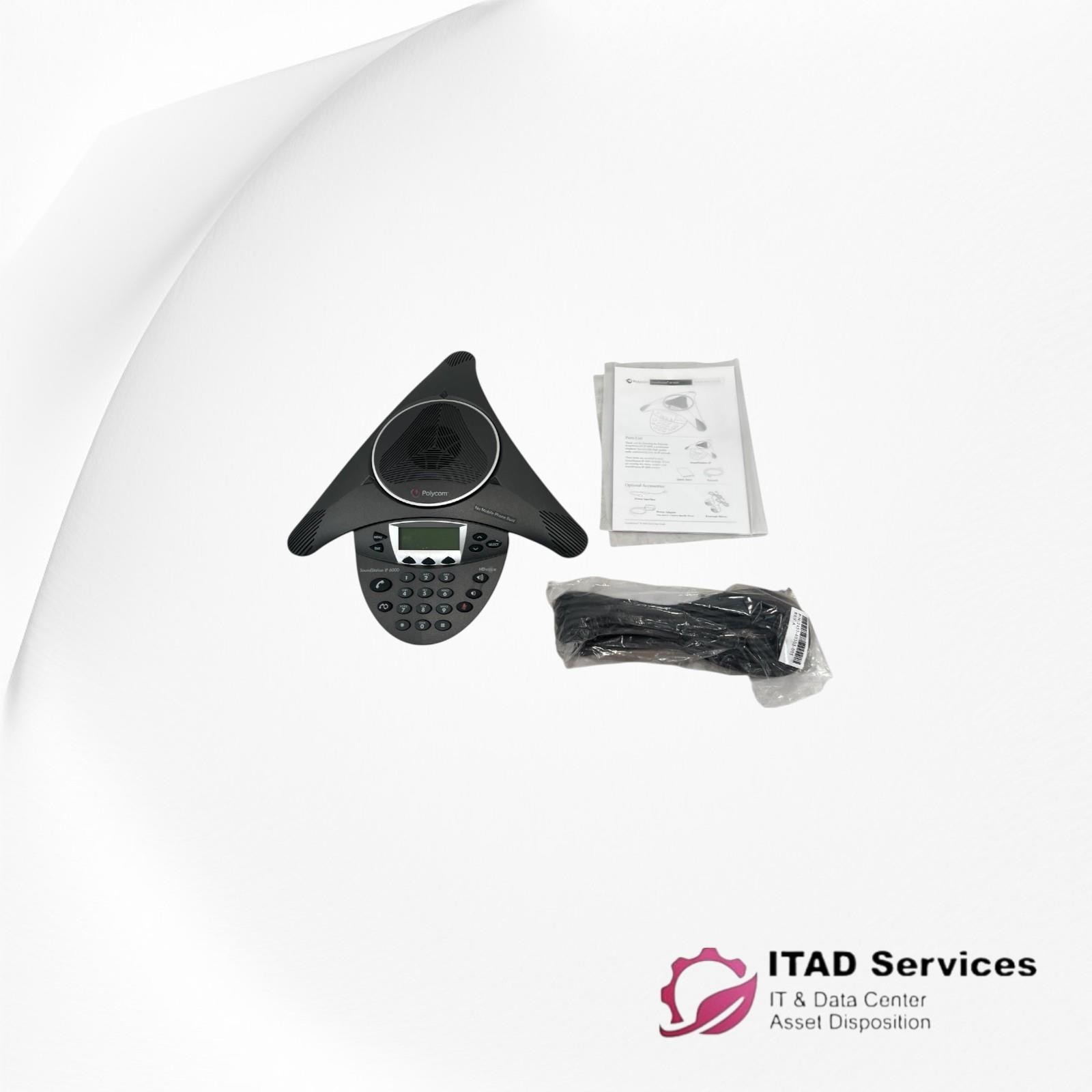 POLYCOM SOUNDSTATION IP 6000 VoIP Conference Phone