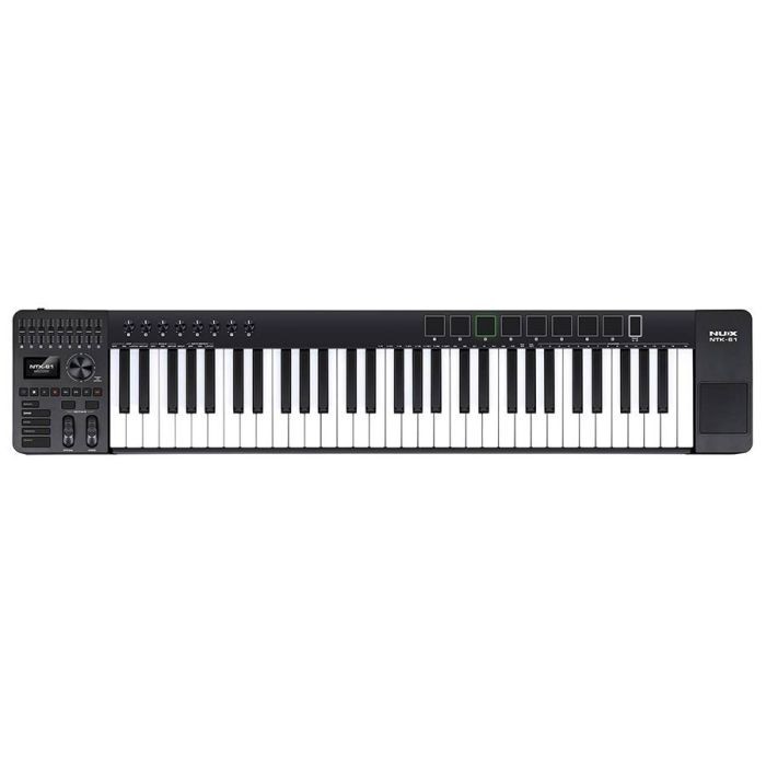 NuX NTK-61 61-Key USB MIDI Controller Keyboard for Music Production & DAW