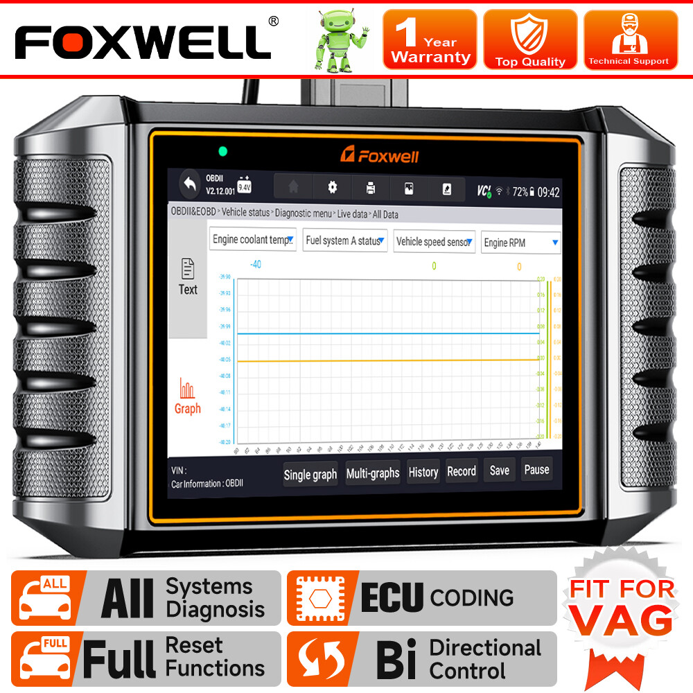 Foxwell NT710 for VW All System Active Test OBD2 Scanner Car Diagnostic Tool EPB
