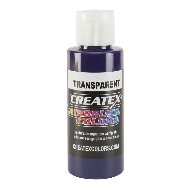 Createx Airbrush Colors 5135-02 Transparent Purple 2 oz. Airbrush Paint