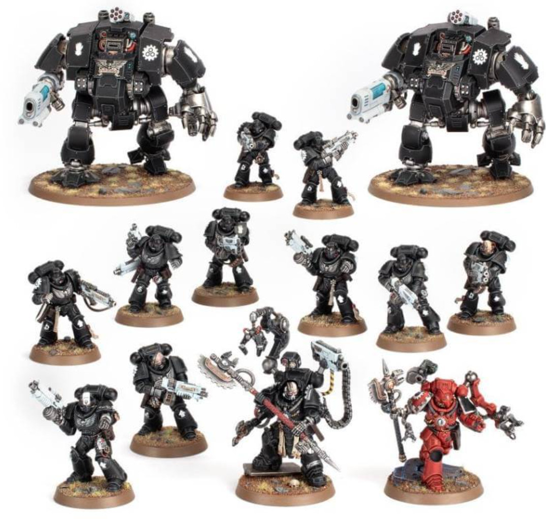 March of Iron Strike Force Iron Hands New Warhammer 40k Space Marines OOP