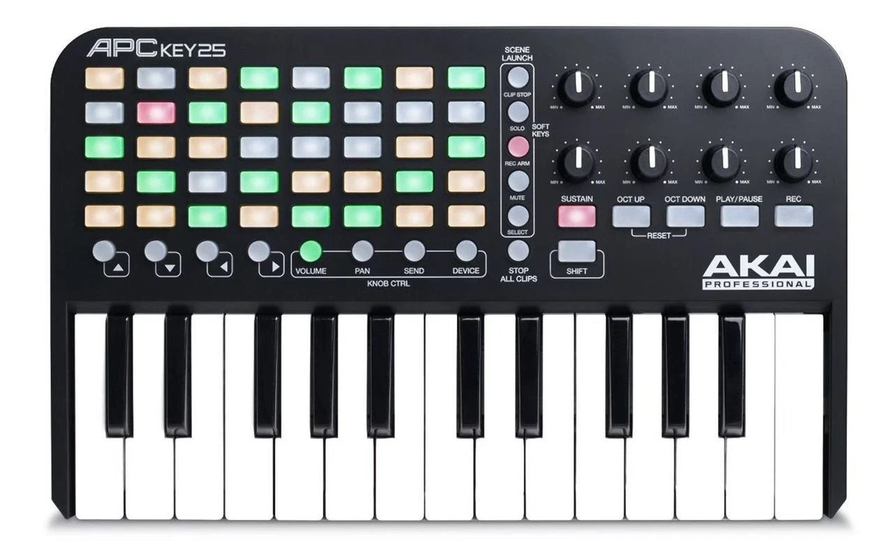 AKAI Professional APC Key 25 Keyboard Controller - New Open Box