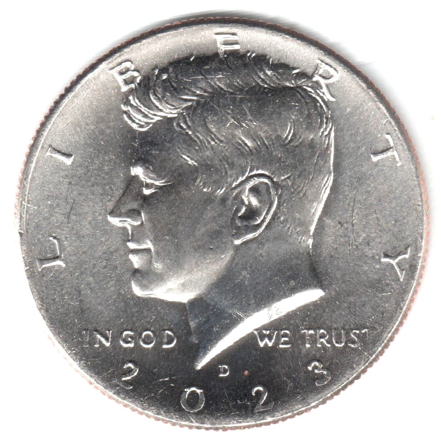 2023-D JFK Kennedy Half Dollar Choice BRILLIANT UNCIRCULATED - FREE SHIPPING