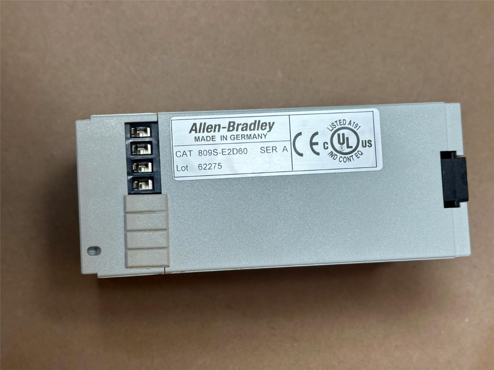 AB Allen Bradley 809S-E2D60 Series A Solid State Relay Current Monitor