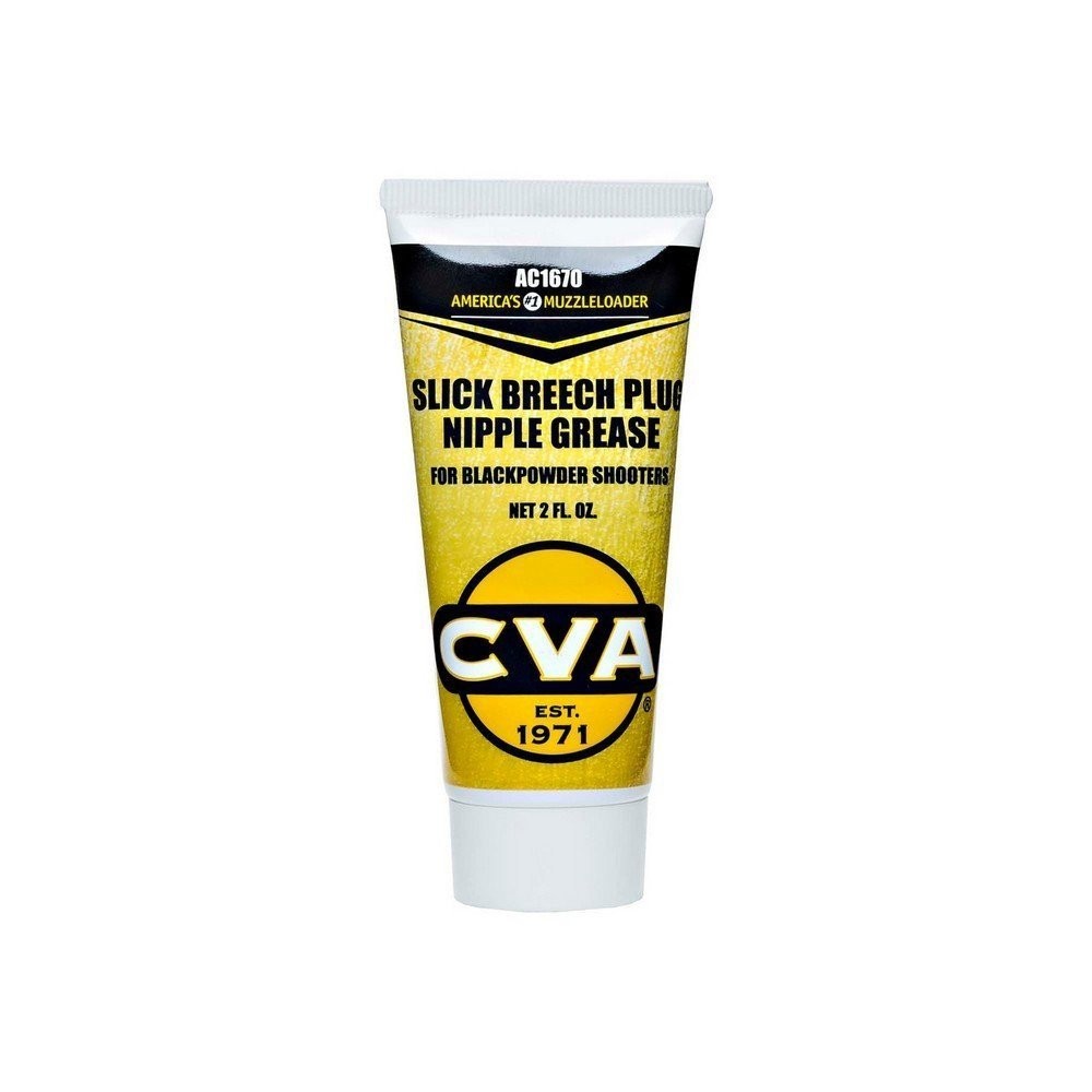 CVA Slick Breech Plug/Nipple Grease 2 Oz For Blackpowder Shooters - AC1670