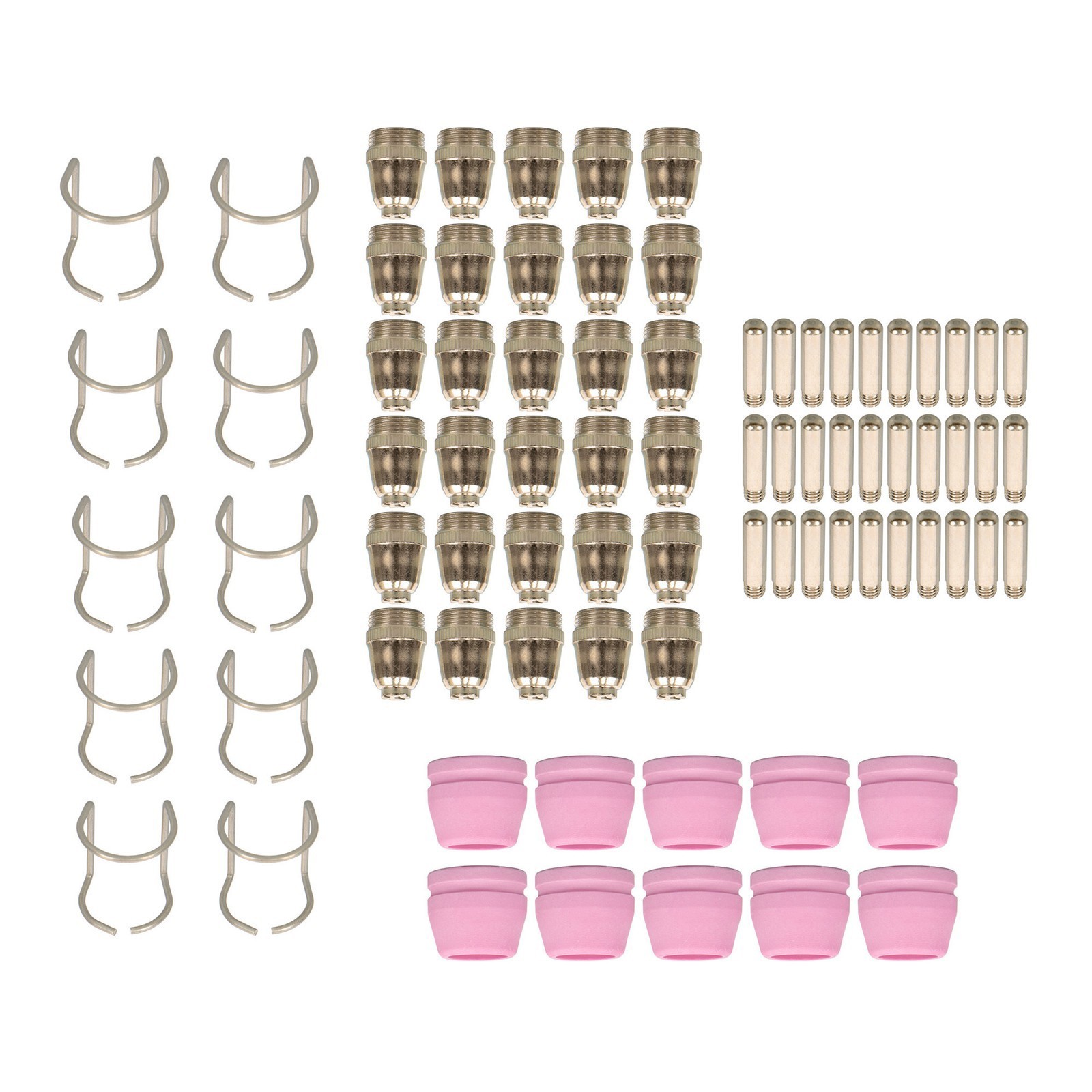 60 Amp SG-55 AG-60 WSD-60 Plasma Cutter Torch Consumables Kit Tips 80Pcs