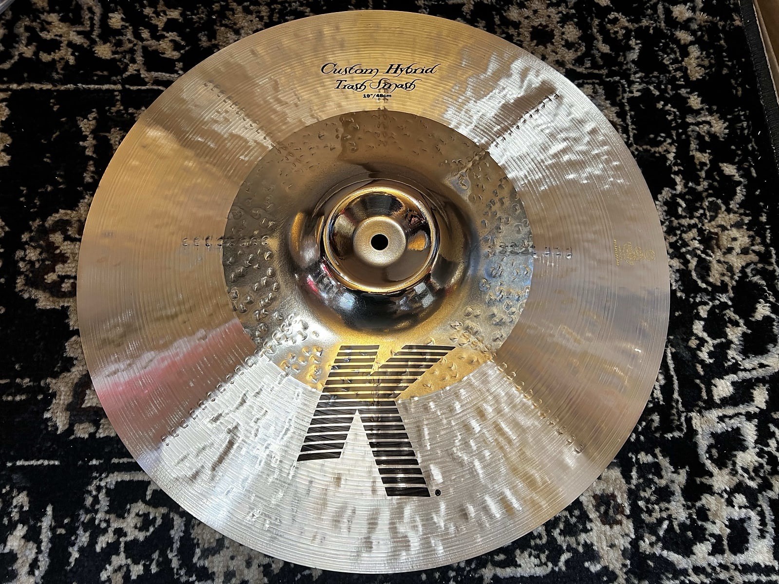 Zildjian 19" K Custom Hybrid Trash Smash Cymbal - Traditional / Brilliant