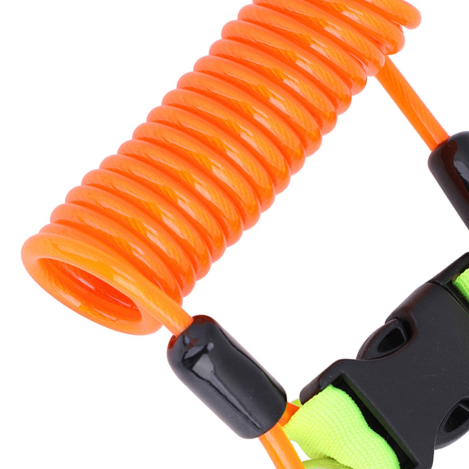 Keep Diving Anti Lost Spring Coil Lanyard Safety Emergency Tool With Quick