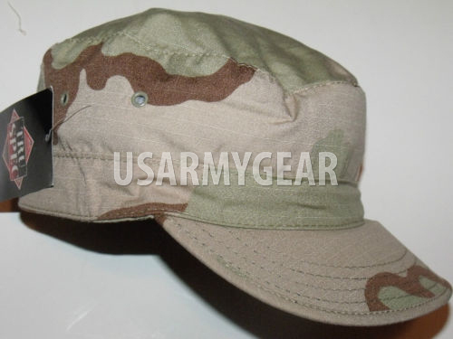 TRU SPEC 3 Color Desert Army Patrol Hot Weather Military GI Hat Cap