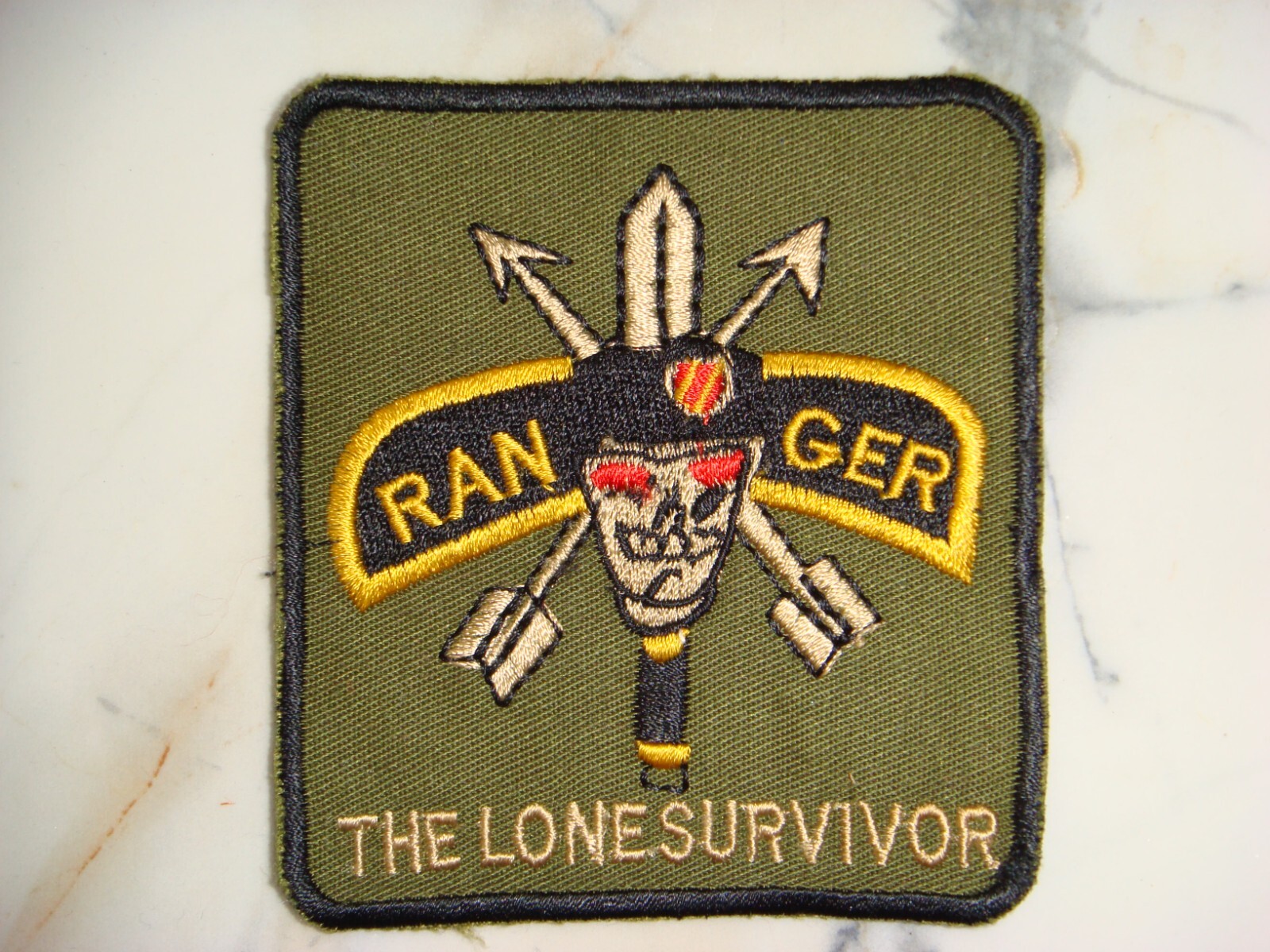 US RANGER THE LONE SURVIVOR, VIETNAM WAR PATCH